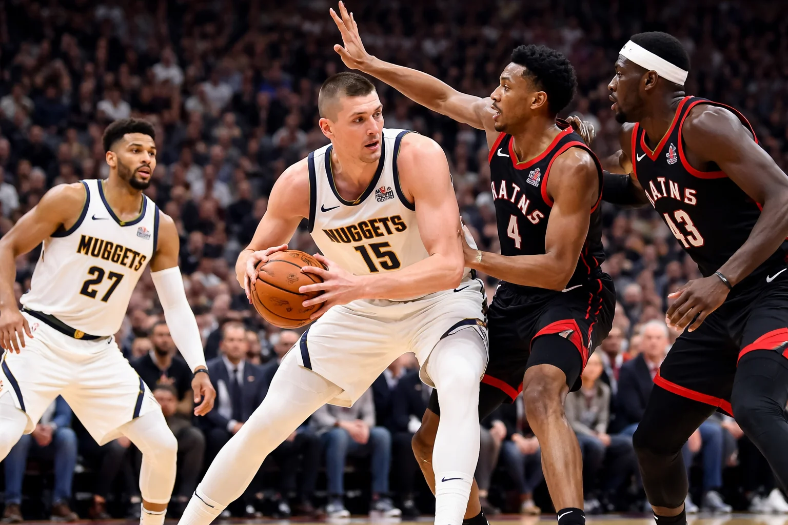 denver nuggets vs toronto raptors match player stats